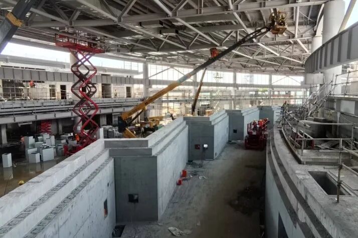 主体建筑储存环隧道顺利闭环