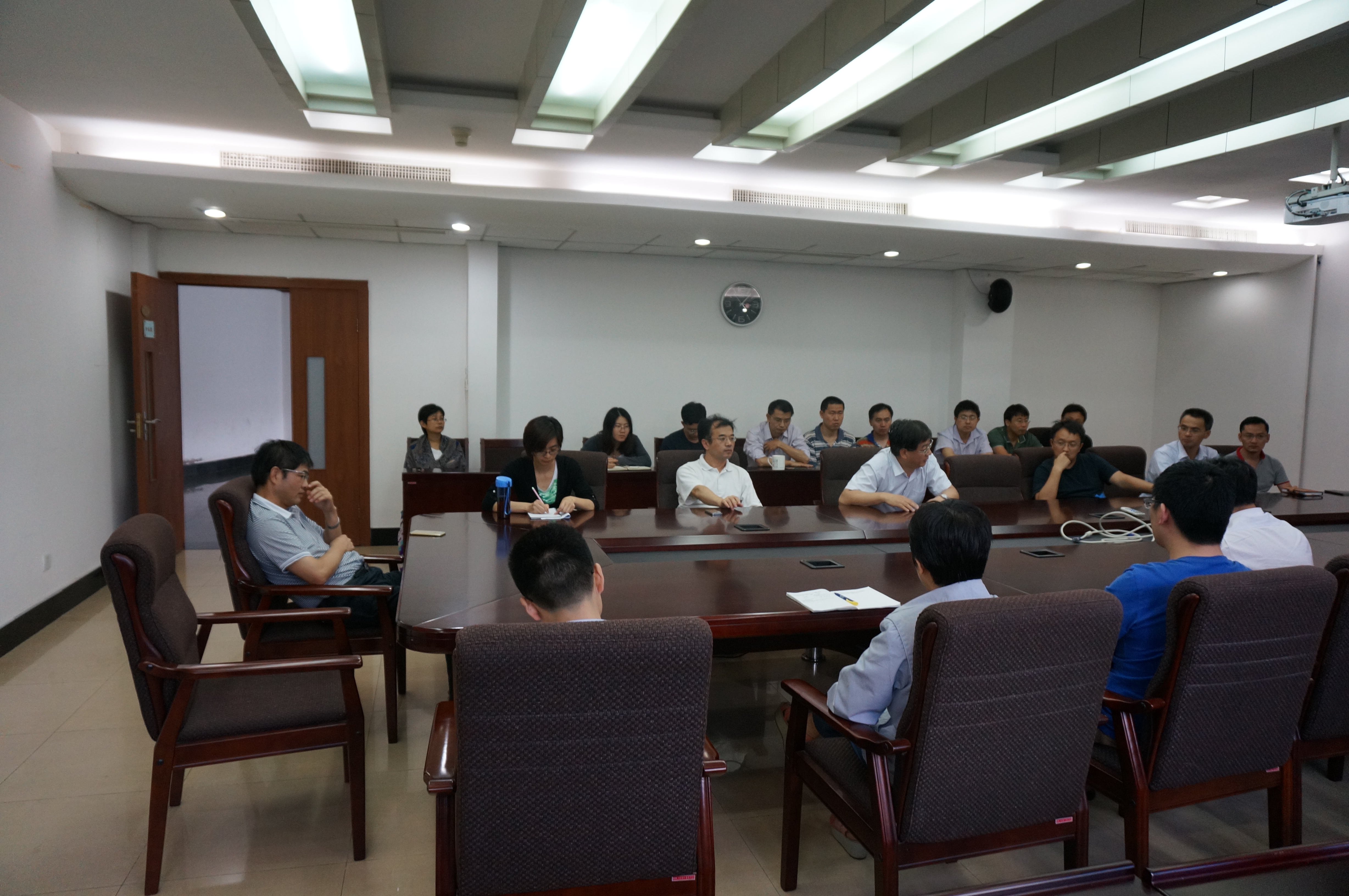 <a href='/2015/0709/c41788a740403/page.htm' target='_blank' title='国家同步辐射实验室召开青年科技骨干座谈会'>国家同步辐射实验室召开青年科技骨干座谈会</a>