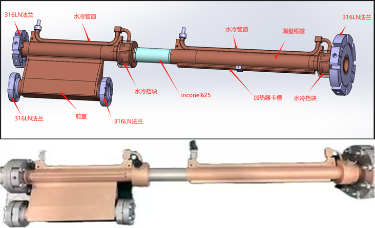 储存环铜真空室定型