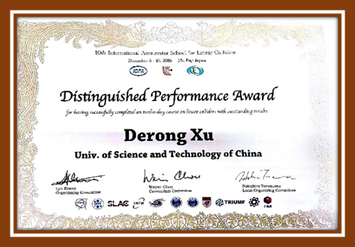 <a href='/2016/1222/c41788a740179/page.htm' target='_blank' title='我室学子获第十届直线对撞机国际加速器学校杰出表现奖'>我室学子获第十届直线对撞机国际加速器学校杰出表现奖</a>