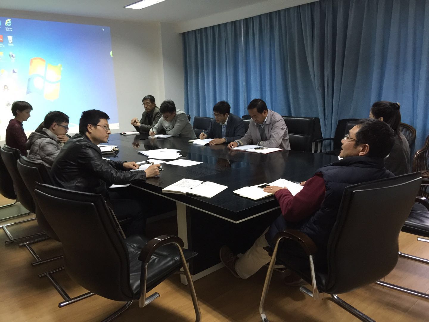<a href='/2018/0410/c41641a729174/page.htm' target='_blank' title='国家同步辐射实验室理论中心组开展集中学习十九届二中、三中全会精神'>国家同步辐射实验室理论中心组开展集中学习十九届二中、三中全会精神</a>