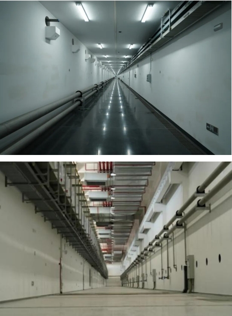 直线加速器隧道和速调管走廊完成室内施工