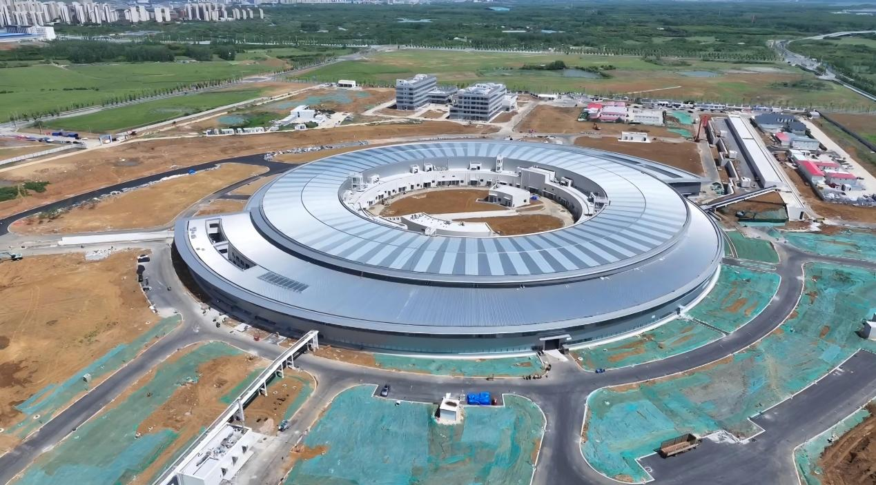 长丰县岗集镇合肥先进光源项目建设施工现场 图源：长丰县委宣传部供图